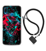 Huawei P20 Lite Mate 10 20 Lite Pro P40 Lite KılıfBoyun Askılı Silikon Down 1719