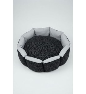 Yumuşak Yuvarlak Evcil Hayvan Yatağı 60 cm, Elyaf Dolgulu, Yıkanabilir