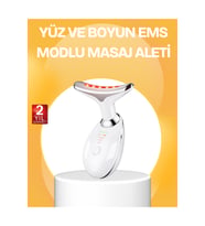 7 Renk LED Işık Terapili Cilt Bakım Cihazı USB Şarjlı