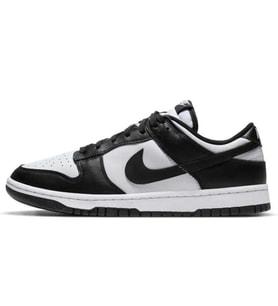 Nike Dunk Low Retro Panda Leather Mens Sneaker Hakiki Deri Günlük Spor Ayakkabı Siyah Beyaz