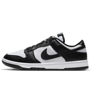 Nike Dunk Low Retro Panda Leather Mens Sneaker Hakiki Deri Günlük Spor Ayakkabı Siyah Beyaz
