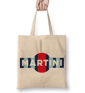 Martini Martini Racing Stripe Bez Çanta Uzun Saplı