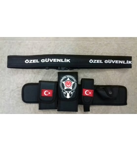 ÖZEL GÜVENLİK TESİSAT BEL KILIFI(+)ÖZEL GÜVENLİK ROZETLİ CÜZDANI(+)ÖZEL GÜVENLİK PALASKASI (3-AD) URUN,SATINAL,SIVILE SATILMAZ.