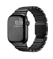 Watch 10 46mm Kordon KRD-151 Metal Silikon Kordon Siyah