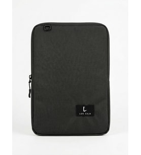 Lexroo Premium Tablet Çantası ve Organizer - İçi Cepli, Darbe Emici Koruyucu Kılıf (Siyah)