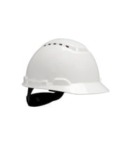 3m H700N-VI Beyaz Baret Vidalı Havalandırmalı