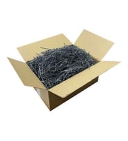 Zikzak Kırpık Kağıt Dolgu Malzemesi - Koyu Gri - 1Kg.