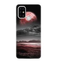 Casper Via F20 Kılıf Resimli Desenli Silikon Platinium Series Red World 1836