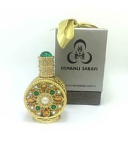 Osmanlı Sarayı Şehr-I Istanbul Kokusu Sarı Yuvarlak Tasarım Şişe 12Gr