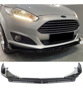 Ford Fiesta Ön Lip Parlak Siyah 3 Prç Brabus Kırılmaya Dayanıklı ABS