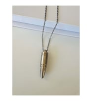 ERKEK KAPAĞI AÇILABİLEN ÇELİK KURŞUN KOLYE 72CM ACR9283