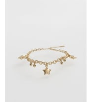 Xuping Kadın Sallanan Yıldız Model Gold Renk Çelik Bileklik