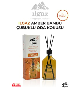 Amber Bambu Çubuklu Oda Kokusu 200 ML  XL Red Diffuser