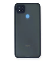 Durukar® Redmi 9C Kılıf Montreal Silikon Kapak - Lacivert