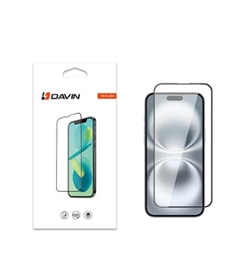 iPhone 16 Plus 5D Hayalet Privacy Lüx Dayanıklı Cam Ekran Koruyucu (Siyah)