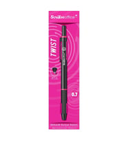 SCRIKSS TWIST VERSATİL KALEM 0.7 ŞEFFAF AMBALAJ PEMBE