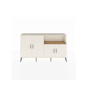 Arges Konsol 6 Raflı 4 Kapaklı 176x30x99 Aytaşı-Aytaşı/Çam
