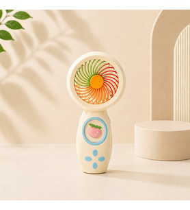 Sevimli Mini El Fanı USB Şarjlı Taşınabilir Sessiz Renkli Masaüstü Fan