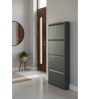 Metal Ayakkabılık 4'lü Kilitli Model
