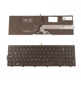 Dell 490.00H07.0L0T SG-63510-XUA SN8234 G7P48 0G7P48 Notebook Klavye Işıklı Türkçe Siyah