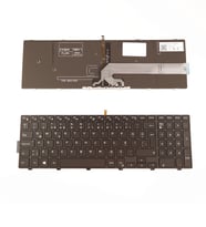 Dell 490.00H07.0L0T SG-63510-XUA SN8234 G7P48 0G7P48 Notebook Klavye Işıklı Türkçe Siyah