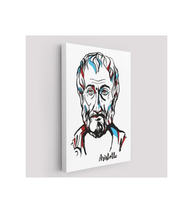 Aristoteles Dekoratif Kanvas Tablo-5919