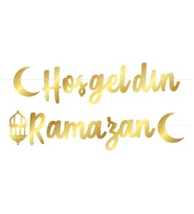 FLAMA HOŞGELDİN RAMAZAN METALİZE ALTIN PK:1-