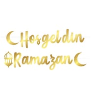 FLAMA HOŞGELDİN RAMAZAN METALİZE ALTIN PK:1-