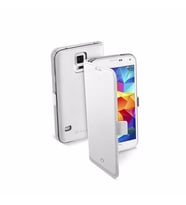 Cellular Line Galaxy S5 ile Uyumlu Book Essential Kapaklı Kılıf Beyaz BOOKESSENGALS5W