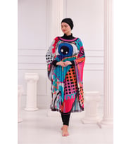 Kimono Pareo - Tesettür Pareo - Fethiye Model 240x135 Cm