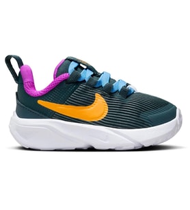 Nike Star Runner 4 NN (TD) Deep Jungle Running Elastik Bağcıklı Çocuk Yürüyüş Koşu Ayakkabısı Yeşil