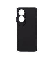 Kvy Oppo A60 Biye Silikon Kılıf (Siyah)
