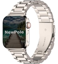 Watch 46mm 45mm 44mm 42mm 49mm Uyumlu Kordon Stal Baklalı Çelik Kordon Rahatsız Etmeyen Apple Watch Ultra 2/1 10 9 8 SE 7 6 5 4 3 2 1 Uyumlu Kordon