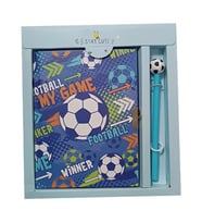 Taros Kilitli Hatıra Defteri+Kalem Football Kod:7189