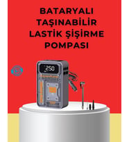 Hızlı Şişirme Güçlü Motorlu 150 Psı Araba Lastik Pompası