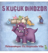 5 Küçük Dinozor - Tiriseratops Üç Boynuzlu Yüz