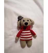 Sevimli Köpüş Amigurumi Organik Oyuncak