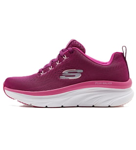 Skechers D'Lux Walker-Fresh Finesse Memory Foam Womens Sneaker Hafızalı Taban Kadın Günlük Spor Ayakkabı Mor