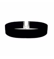 Siyah Kadife Kadın Choker Kolye