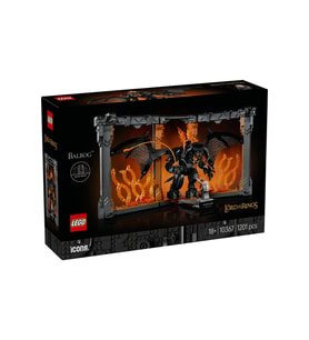 LEGO-10367 Icons Yüzüklerin Efendisi: Balrog™ Kitaplık Dekoru