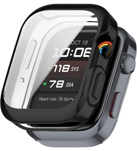 [Soft-Case] Huawei Watch D2 için 360° Kasa Koruyucu Yumuşak TPU Kılıf Dokunma ve Netliği Etkilemeyen Huawei D 2 Koruyucu Darbelere Karşı Huawei Watch D2 Ekran Koruyuculu Kılıf (Siyah)