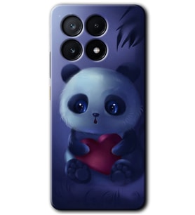 Poco x6 Pro Kılıf HD Desen Baskılı Kılıf - Bebek Panda
