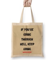 Motivational Quotes Sayings Words Gifts - Entrepreneurs İnspiration Success Work Typography Gifts Bez Çanta Uzun Saplı
