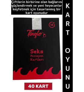 #KartOyunu Eğlenceli Romantik Keyifli Vakit Etkinlik Sevgili Çift İlişki Yetişkin 40 Kartlı Oyun