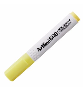 Artline 660 Fosforlu Kalem Pastel Sarı