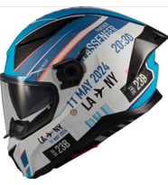 Motosiklet Kask Panther Sv Parlak A7 Full Face Güneş Vizörlü ECE 22.06R Motor Kaskı