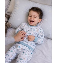 Çocuk Pijama Takımı 1-6 Yaş Penye Mevsimlik Ev Giyim Eşofman Takımı 1111