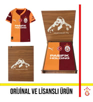 Galatasaray Lisanslı 2025/2026 Sezon Parçalı İç Saha Forma Icardi Ahşap Kutulu (Kırmızı)