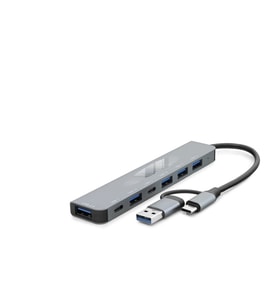 Usb Type-C 3.0 Hub 7 Port Gri HDX7827