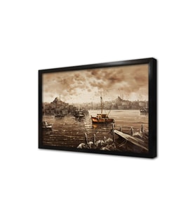 İstanbul Çerçeveli Mdf Tablo